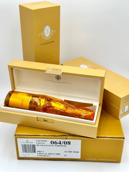 Louis Roederer, Cristal Brut Vintage 2008  - Asta Vini e Spumanti: grand cru d'Italia e di Franci - Associazione Nazionale - Case d'Asta italiane