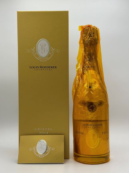 Louis Roederer, Cristal Brut Vintage 2014  - Asta Vini e Spumanti: grand cru d'Italia e di Franci - Associazione Nazionale - Case d'Asta italiane