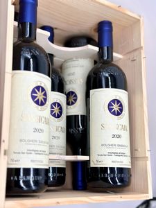 Tenuta San Guido, Sassicaia  - Asta Vini e Spumanti: grand cru d'Italia e di Franci - Associazione Nazionale - Case d'Asta italiane