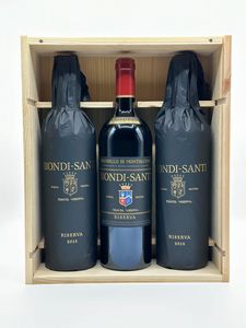 Biondi Santi, Brunello di Montalcino Riserva  - Asta Vini e Spumanti: grand cru d'Italia e di Franci - Associazione Nazionale - Case d'Asta italiane