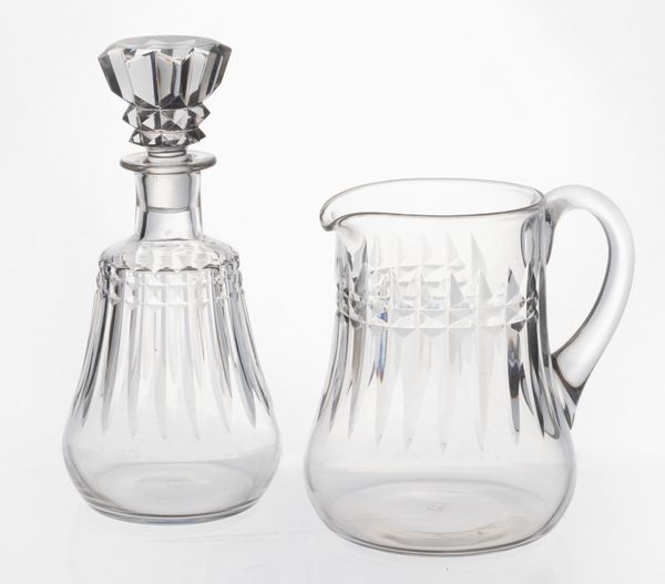 Due brocche e due bottiglie in cristallo Baccarat  - Asta PARADE IV - L'Arte della Tavola - Associazione Nazionale - Case d'Asta italiane