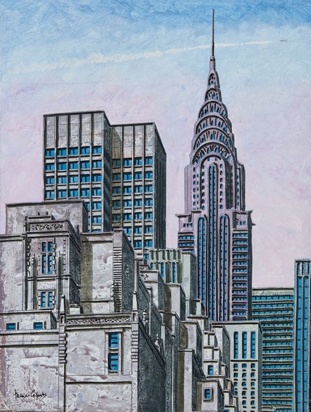 CAPUTO  TONINO (1933 - 2021) : CHRYSLER TOWER SUNRISE  - Asta Asta 442 | ARTE MODERNA E CONTEMPORANEA Virtuale - Associazione Nazionale - Case d'Asta italiane