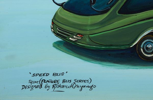 ONYANGO RICHARD (n. 1960) : SPEED BUS, 2006  - Asta Asta 442 | ARTE MODERNA E CONTEMPORANEA Virtuale - Associazione Nazionale - Case d'Asta italiane