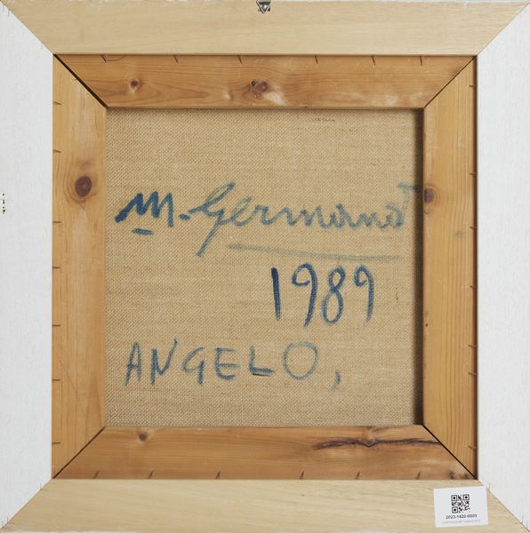 GERMANA' MIMMO (1944 - 1992) : ANGELO, 1989  - Asta Asta 442 | ARTE MODERNA E CONTEMPORANEA Virtuale - Associazione Nazionale - Case d'Asta italiane