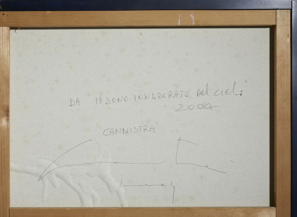 CANNISTRA ALESSANDRO (n. 1975) : MI SONO INNAMORATO DEL CIELO, 2004  - Asta Asta 442 | ARTE MODERNA E CONTEMPORANEA Virtuale - Associazione Nazionale - Case d'Asta italiane