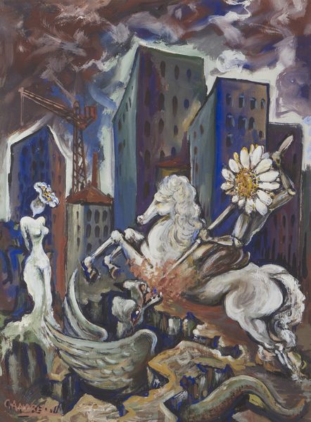 ANDREONI CESARE (1903 - 1961) : CAVALIERE E MARGHERITA  - Asta Asta 442 | ARTE MODERNA E CONTEMPORANEA Virtuale - Associazione Nazionale - Case d'Asta italiane