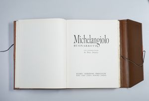 DAUTRY MARC  (1930 - 2008) : MICHELANGIOLO BUONARROTI, 1975  - Asta Asta 442 | ARTE MODERNA E CONTEMPORANEA Virtuale - Associazione Nazionale - Case d'Asta italiane