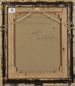 BENAGLIA ENRICO (n. 1938) : LA NASCONDARELLA, 1988  - Asta Asta 442 | ARTE MODERNA E CONTEMPORANEA Virtuale - Associazione Nazionale - Case d'Asta italiane