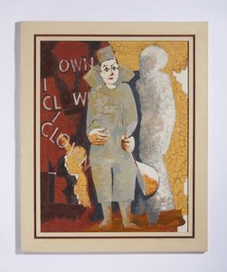 DEL NEGRO UMBERTO (1940 - 2017) : CLOWN, 1971  - Asta Asta 442 | ARTE MODERNA E CONTEMPORANEA Virtuale - Associazione Nazionale - Case d'Asta italiane