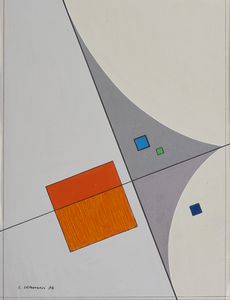 VERONESI LUIGI (1908 - 1998) - COSTRUZIONE BETA 1, 1974