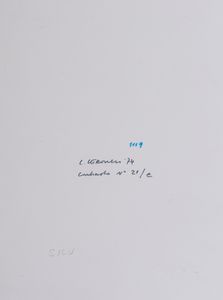 VERONESI LUIGI (1908 - 1998) : CONTRASTO 21/E, 1974.  - Asta Asta 442 | ARTE MODERNA E CONTEMPORANEA Virtuale - Associazione Nazionale - Case d'Asta italiane