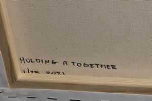 PELIZER CESAR  (n. 1988) : HOLDING IT TOGETHER, 2021  - Asta Asta 442 | ARTE MODERNA E CONTEMPORANEA Virtuale - Associazione Nazionale - Case d'Asta italiane