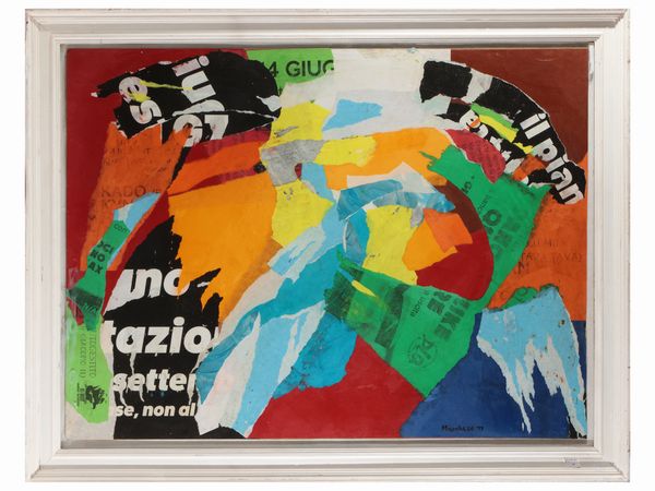 Massimiliano Marchese : Collage 2017  - Asta L'arte di arredare - Associazione Nazionale - Case d'Asta italiane