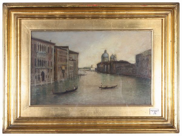 Canal Grande a Venezia - Castel Sant'Angelo a Roma  - Asta L'arte di arredare - Associazione Nazionale - Case d'Asta italiane