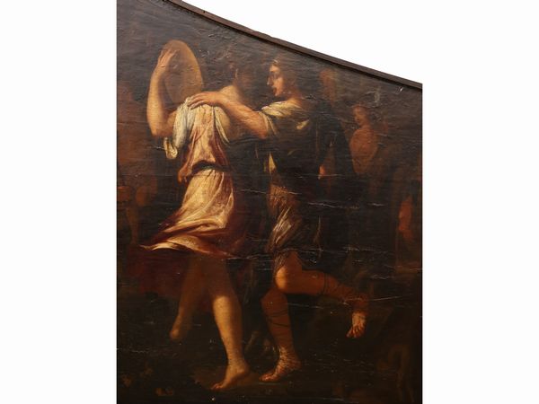 Scuola veneta del XVII secolo : Clavicembalo, Toscana, prima met del XVII secolo  - Asta L'arte di arredare - Associazione Nazionale - Case d'Asta italiane