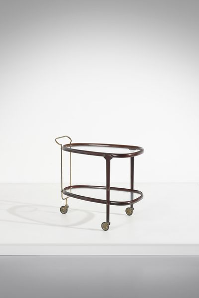 LACCA CESARE (n. 1929) : nello stile di. Carrello  - Asta Asta 443 | DESIGN E ARTI DECORATIVE DEL NOVECENTO Online - Associazione Nazionale - Case d'Asta italiane