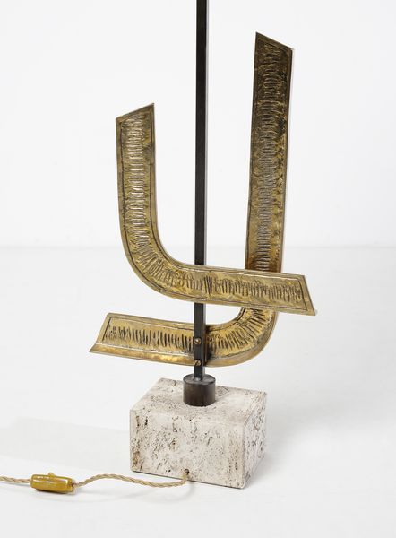 BROTTO ANGELO (1914 - 2002) : Lampada da tavolo per Esperia, Poggibonsi  - Asta Asta 443 | DESIGN E ARTI DECORATIVE DEL NOVECENTO Online - Associazione Nazionale - Case d'Asta italiane