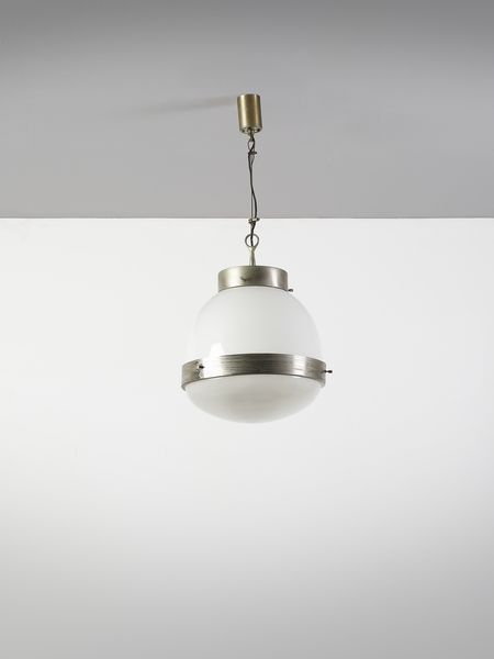 MAZZA SERGIO (n. 1931) : Lampada a sospensione mod. Delta per Artemide, Milano  - Asta Asta 443 | DESIGN E ARTI DECORATIVE DEL NOVECENTO Online - Associazione Nazionale - Case d'Asta italiane