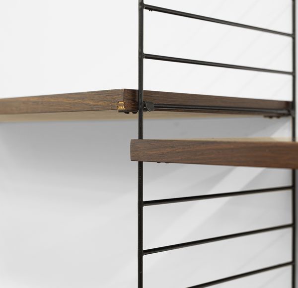 STRINNING NISSE (1917 - 2006) : Libreria modulare mod. The Ladder Shelf, Svezia  - Asta Asta 443 | DESIGN E ARTI DECORATIVE DEL NOVECENTO Online - Associazione Nazionale - Case d'Asta italiane