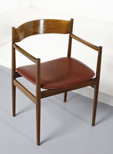 FRATTINI GIANFRANCO (1926 - 2004) : Otto sedie e due poltroncine mod. 107 per Cassina, Meda  - Asta Asta 443 | DESIGN E ARTI DECORATIVE DEL NOVECENTO Online - Associazione Nazionale - Case d'Asta italiane