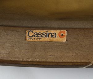 PARISI ICO (1916 - 1996) : Sei sedie con braccioli mod. 814 per Cassina, Meda  - Asta Asta 443 | DESIGN E ARTI DECORATIVE DEL NOVECENTO Online - Associazione Nazionale - Case d'Asta italiane