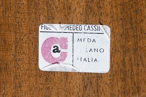 FRATTINI GIANFRANCO (1926 - 2004) : Tavolo da salotto per Figli di Amedeo Cassina, Meda  - Asta Asta 443 | DESIGN E ARTI DECORATIVE DEL NOVECENTO Online - Associazione Nazionale - Case d'Asta italiane