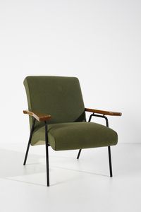 NAKAI TAICHIRO (n. 1954) : Coppia di poltrone, prodotto da Rossi D'Albizzate per La Selettiva del mobile Cant  - Asta Asta 443 | DESIGN E ARTI DECORATIVE DEL NOVECENTO Online - Associazione Nazionale - Case d'Asta italiane