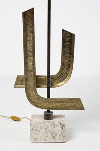 BROTTO ANGELO (1914 - 2002) : Lampada da tavolo per Esperia, Poggibonsi  - Asta Asta 443 | DESIGN E ARTI DECORATIVE DEL NOVECENTO Online - Associazione Nazionale - Case d'Asta italiane