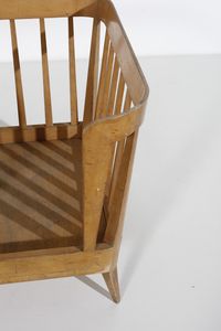 PARISI ICO (1916 - 1996) : Letto da bambino  - Asta Asta 443 | DESIGN E ARTI DECORATIVE DEL NOVECENTO Online - Associazione Nazionale - Case d'Asta italiane