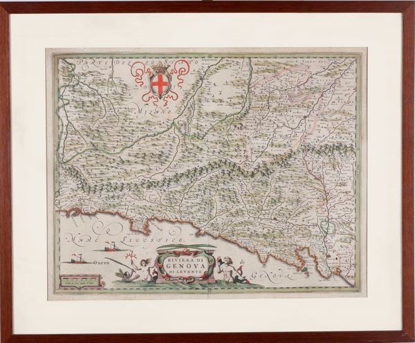 Blaeu Joan Riviera di Genova di Levante... Amsterdam, 1645 ca  - Asta Libri antichi e rari, Stampe, Vedute e Mappe - Associazione Nazionale - Case d'Asta italiane