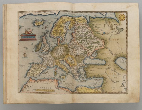 Ortelius Abraham (1528-1598) Theatrum Orbis Terrarum, (in fine:) Antuerpiae, apud Aeg. Coppenium Diesth, 1571.<BR>legato con Additamentum Theatri Orbis Terrarum. Antuerpiae, 1573  - Asta Libri antichi e rari, Stampe, Vedute e Mappe - Associazione Nazionale - Case d'Asta italiane