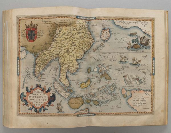 Ortelius Abraham (1528-1598) Theatrum Orbis Terrarum, (in fine:) Antuerpiae, apud Aeg. Coppenium Diesth, 1571.<BR>legato con Additamentum Theatri Orbis Terrarum. Antuerpiae, 1573  - Asta Libri antichi e rari, Stampe, Vedute e Mappe - Associazione Nazionale - Case d'Asta italiane