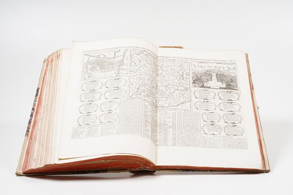 Chatelain Henri-Abraham e Nicolas Gueudeville. Atlas historique, ou nouvelle introduction  l'histoire,  la chronologie et  la gographie ancienne et moderne. Amsterdam, Zacharie Chatelain, 1720-1739. 7 volumi in-folio  - Asta Libri antichi e rari, Stampe, Vedute e Mappe - Associazione Nazionale - Case d'Asta italiane