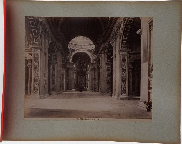 Raccolta di fotografie all'albumina Album con vedute di Sorrento, Pompei, Roma, Napoli e dintorni. (Brogi)  - Asta Libri antichi e rari, Stampe, Vedute e Mappe - Associazione Nazionale - Case d'Asta italiane