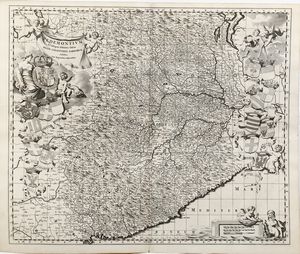 Johan blaeu : Blaeu Johan Nouveau Theatre Du Piemont Et de La Savoye. Ou description exacte de leurs villes, palais, glises, et principaux difices, etc. La Haye, R.C. Alberts, 1725.  - Asta Libri antichi e rari, Stampe, Vedute e Mappe - Associazione Nazionale - Case d'Asta italiane