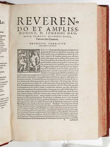 Classici - Autori Vari : Monumenta S. Patrum Orthodoxographa hoc est, theologiae sacrosanctae ac syncerioris fidei doctores...Basilea, 1569  - Asta Libri antichi e rari, Stampe, Vedute e Mappe - Associazione Nazionale - Case d'Asta italiane