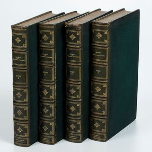 Ludovico Ariosto Orlando furioso. Tomi dal 1 al 4. Birmingham dai torchi di G.Baskerville per P. Molini libraio dell'accademia reale, e G.Molini, 1773  - Asta Libri antichi e rari, Stampe, Vedute e Mappe - Associazione Nazionale - Case d'Asta italiane