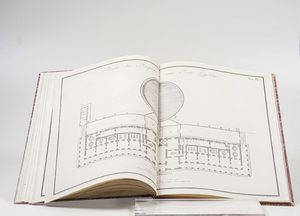 Zocchi Cosimo-Terreni Antonio Raccolta dei disegni delle fabbriche regie dei bagni di Montecatini nella Val di Nievole. In Firenze, 1787.  - Asta Libri antichi e rari, Stampe, Vedute e Mappe - Associazione Nazionale - Case d'Asta italiane