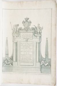 Mulinari Stefano Disegni originali deccellenti pittori esistenti nella Real Galleria di Firenze incisi ed imitati nella loro grandezza e colori.. Firenze, Mulinari, 1774 circa.  - Asta Libri antichi e rari, Stampe, Vedute e Mappe - Associazione Nazionale - Case d'Asta italiane