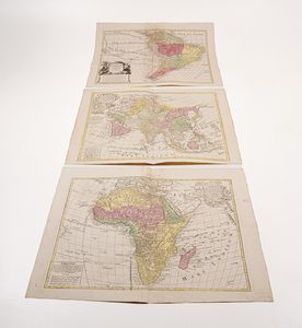 Lotter Tobias 13 grandi carte geografiche... sec. XVIII  - Asta Libri antichi e rari, Stampe, Vedute e Mappe - Associazione Nazionale - Case d'Asta italiane