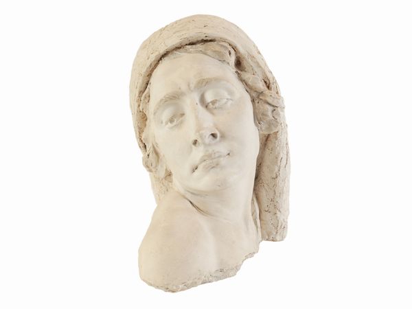 Dyalma Stultus : Busto femminile  - Asta Arte Moderna e Contemporanea - Associazione Nazionale - Case d'Asta italiane