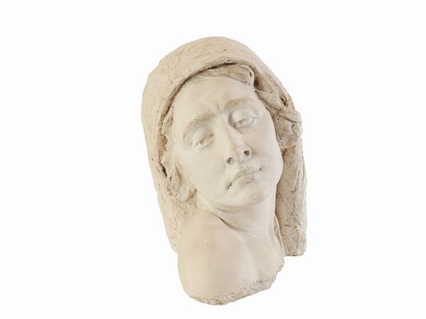 Dyalma Stultus : Busto femminile  - Asta Arte Moderna e Contemporanea - Associazione Nazionale - Case d'Asta italiane