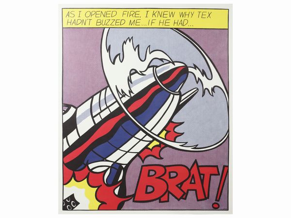 Da Roy Lichtenstein : As i opened fire  - Asta Arte Moderna e Contemporanea - Associazione Nazionale - Case d'Asta italiane