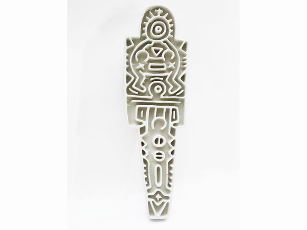 Pop Art Editions : Totem (Concrete), da un modello di Keith Haring  - Asta Arte Moderna e Contemporanea - Associazione Nazionale - Case d'Asta italiane