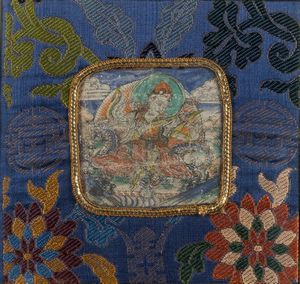 Lotto composto da cinque Thangka, Tibet, XIX secolo  - Asta Arte orientale  - Associazione Nazionale - Case d'Asta italiane