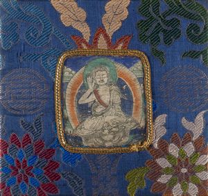 Lotto composto da cinque Thangka, Tibet, XIX secolo  - Asta Arte orientale  - Associazione Nazionale - Case d'Asta italiane