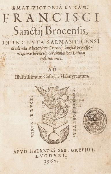 Raccolta di volumi miscellanei dal XVI al XVII sec. (Con ex libris silografico)  - Asta Libri Antichi - Associazione Nazionale - Case d'Asta italiane