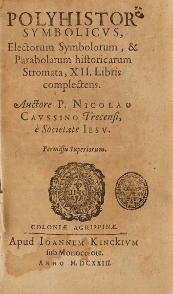 Raccolta di volumi miscellanei dal XVI al XVIII sec. (Con ex libris silografico)  - Asta Libri Antichi - Associazione Nazionale - Case d'Asta italiane