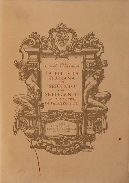 Loghis Ottavio Illustrazione dell'origine del progresso delle arti belle fino al secolo XVI. Bergamo, Pietro Cattaneo, 1851  - Asta Libri Antichi - Associazione Nazionale - Case d'Asta italiane