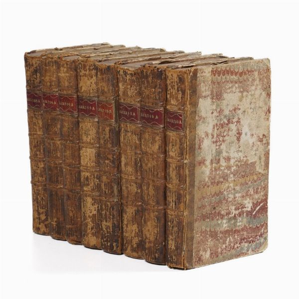 Samuel Richardson. Clarissa, London, Rivingston, 1768.  - Asta Libri Antichi - Associazione Nazionale - Case d'Asta italiane